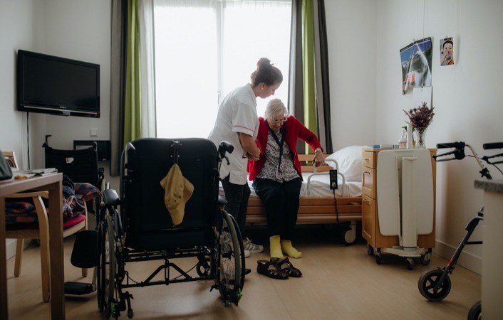 Silverein Revalideren GRMN Begeleiding Met Opstaan