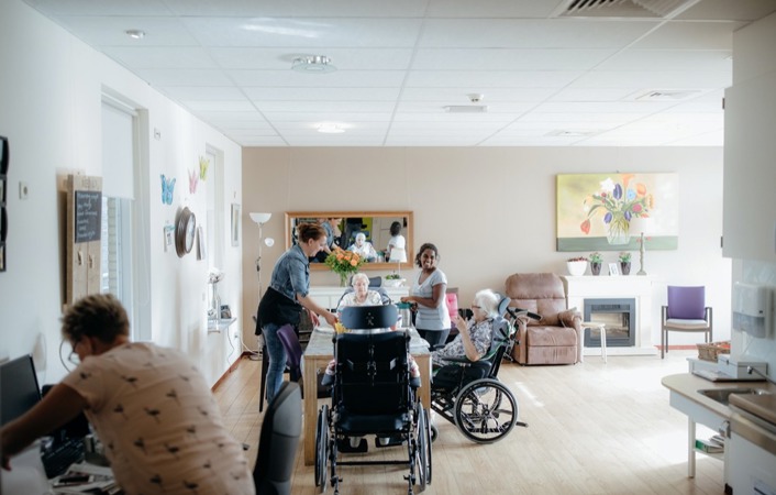 Woonkamer Met Clienten